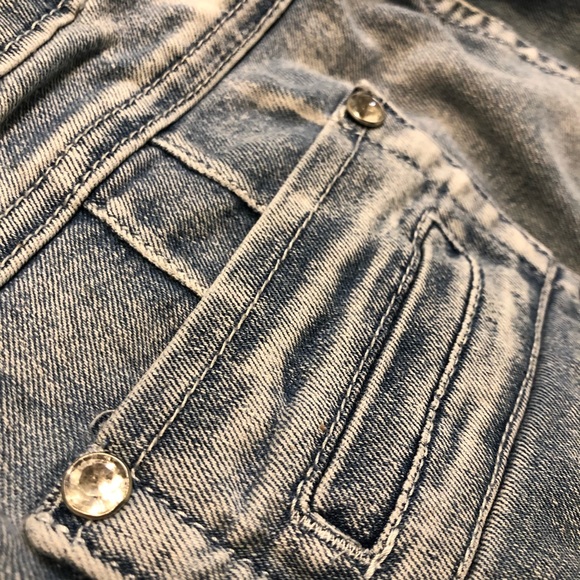 I&P Fashion Vintage Distressed Jeggings Low-rise Skinny Jeans - Picture 4 of 5